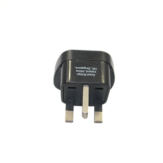 13657G 旅行 250v 至 110v 插头适配器，带 3 针适配器插头