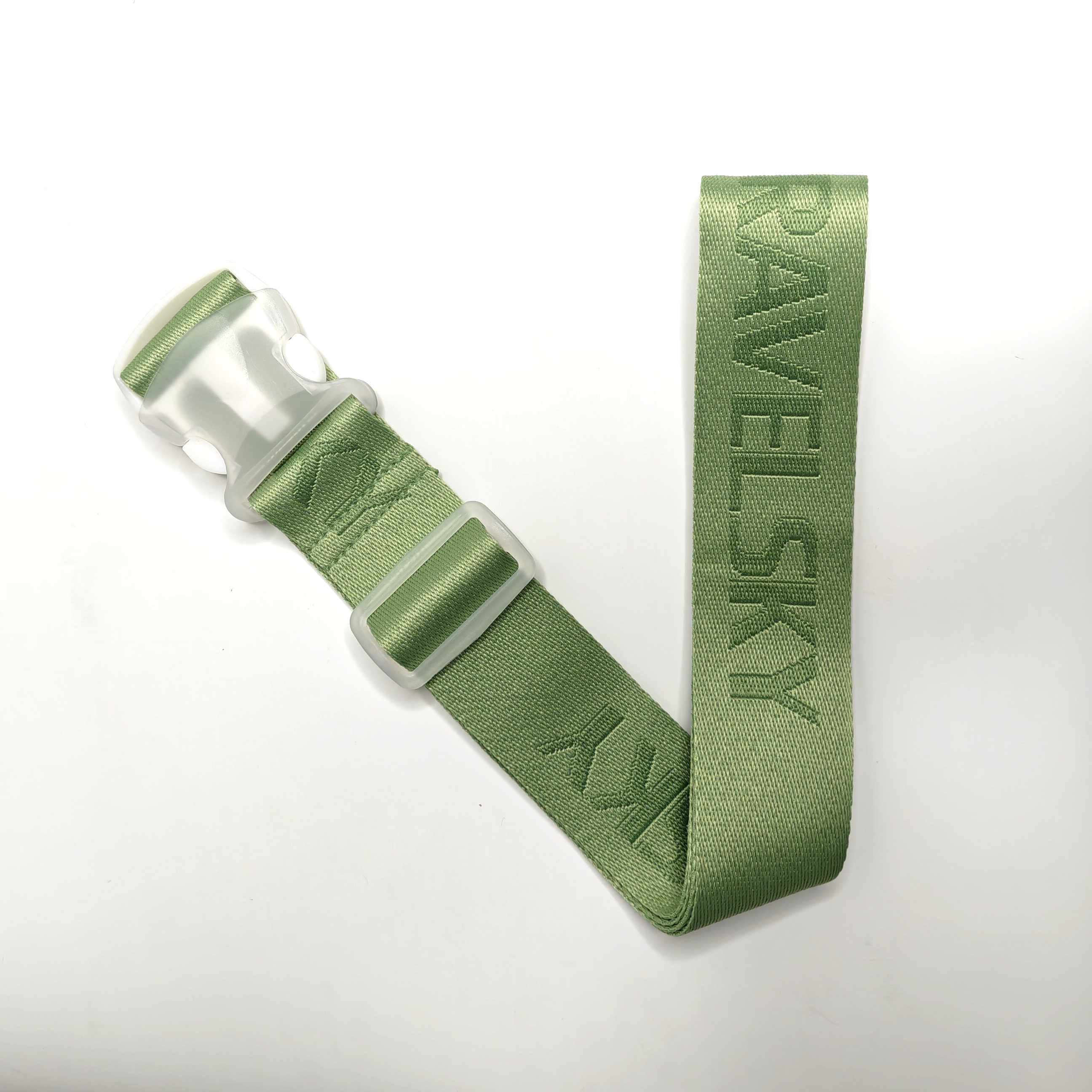 定制颜色的品牌行李带供应商