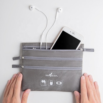 Travelsky USB 数据线电子收纳盒旅行箱旅行收纳袋