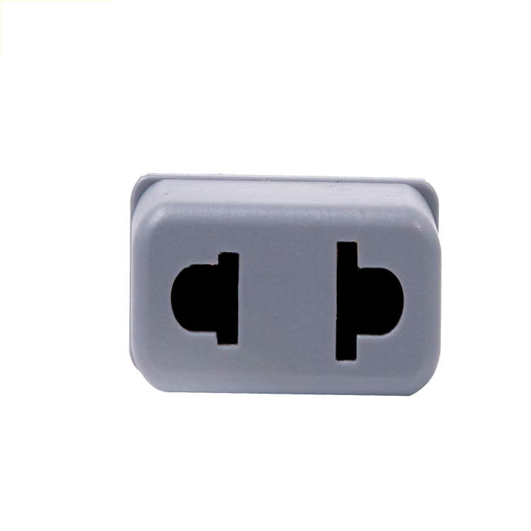 Travelsky 2 flat pins adapter plug 13605-4 宽旅行灯电源插座转插头适配器 13650-6